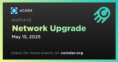 eCASH to Release Network Upgrade on May 15th
