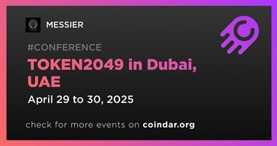 MESSIER to Participate in TOKEN2049 in Dubai on April 29th