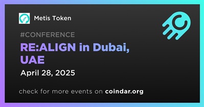 Metis Token to Participate in RE:ALIGN in Dubai on April 28th