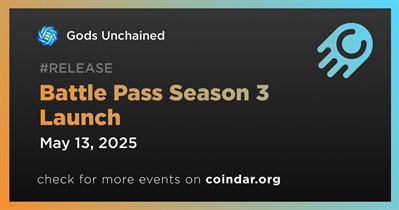 Gods Unchained to Release Battle Pass Season 3 on May 13th
