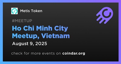 Metis Token to Host Meetup in Ho Chi Minh City on August 9th