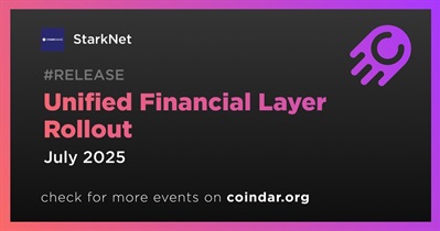 Starknet Prepares Unified Financial Layer Rollout in July