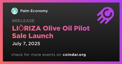 PALM Economy to Launch Pilot Sale of LIŌRIZA Olive Oil Via Palmyra Xpress Platform on July 7th