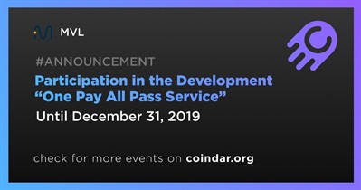 Participation in the Development “One Pay All Pass Service”