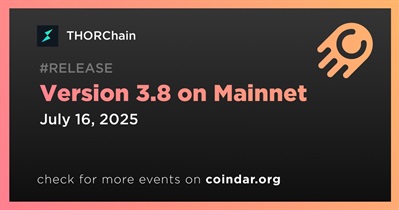 THORChain to Launch Version 3.8 on Mainnet on July 16th