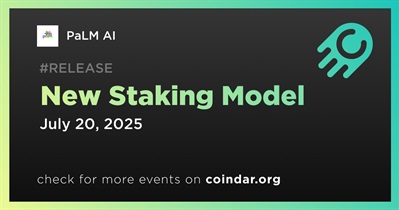 PaLM AI to Launch New Staking Model on July 20
