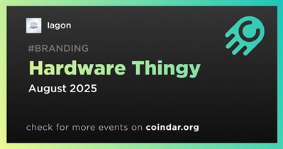 Iagon to Release Hardware Thingy in August