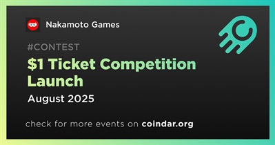 Nakamoto Games to Launch $1 Ticket Competition in August