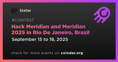 Stellar to Host Hack Meridian and Meridian 2025 in Rio De Janeiro on September 15th