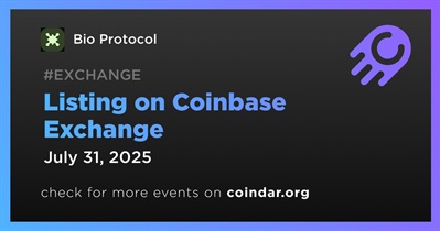 Bio Protocol to Be Listed on Coinbase Exchange