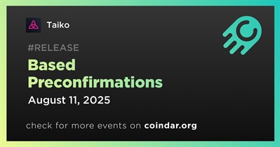 Taiko to Activate Based Preconfirmations on Mainnet on August 11th