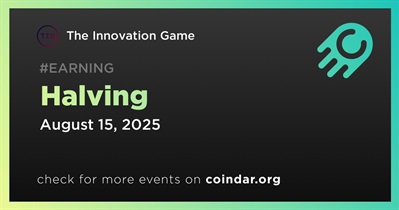 The Innovation Game to Undergo Second Halving on August 15