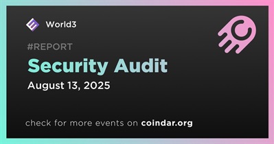 World3 Completes Security Audit