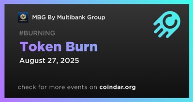 MBG by Multibank Group to Hold Token Burn on August 27th