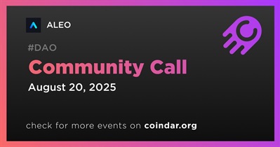 ALEO to Host Community Call on August 20th