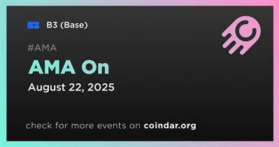 B3 (Base) to Hold AMA on August 22nd