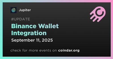 Jupiter to Be Integrated With Binance Wallet