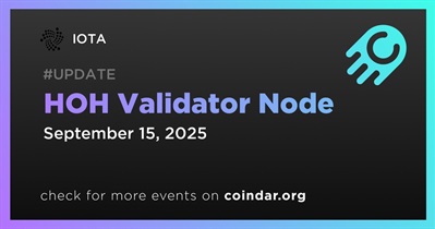 HOH Becomes Official IOTA Validator Node