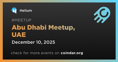 Helium to Host Meetup in Abu Dhabi on December 10th