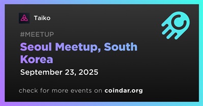 Taiko to Host Meetup in Seoul on September 23rd
