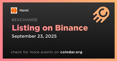 Hemi to Be Listed on Binance