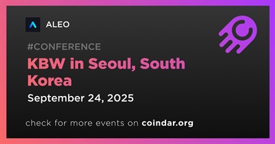 ALEO to Participate in KBW in Seoul on September 24th