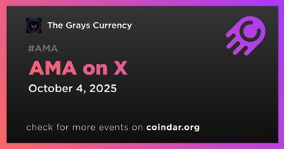 The Grays Currency to Hold AMA on X on October 4th