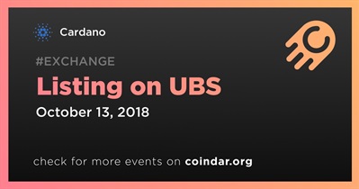 Listing on UBS