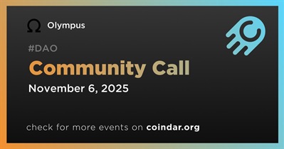 Olympus to Host Community Call on November 6th
