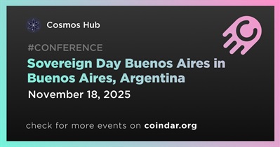 Cosmos Hub to Participate in Sovereign Day Buenos Aires in Buenos Aires on November 18th