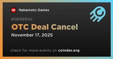 Nakamoto Games to Cancel OTC Deal and Returns 11M NAKA to Vault