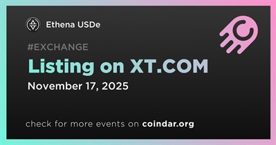 Ethena USDe to Be Listed on XT.COM