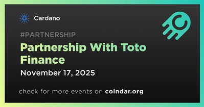 Cardano Partners With Toto Finance