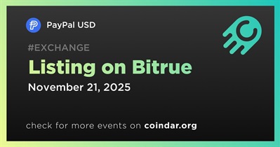 PayPal USD to Be Listed on Bitrue