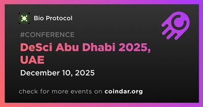 Bio Protocol to Participate in DeSci Abu Dhabi 2025 on December 10
