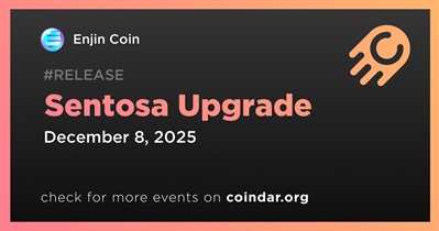 Enjin Coin to Launch Sentosa Upgrade on December 8th