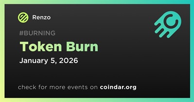 Renzo to Hold Token Burn on January 5th