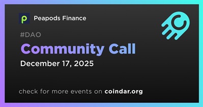 Peapods Finance to Host Community Call on December 17th