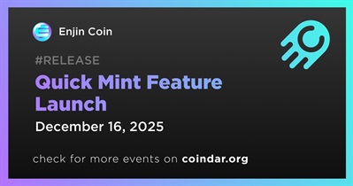 Enjin Coin to Release Quick Mint Feature