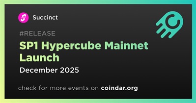 Succinct to Launch SP1 Hypercube Mainnet in December
