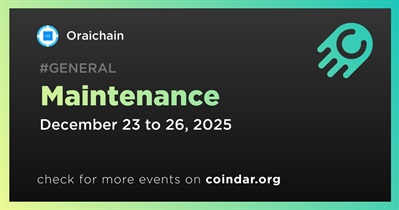 Oraichain to Conduct Scheduled Maintenance