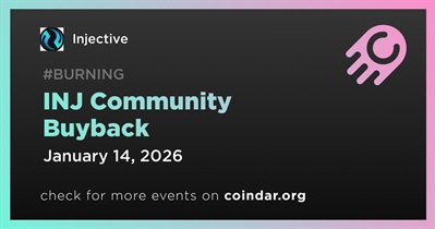 Injective to Hold INJ Community Buyback on January 14th
