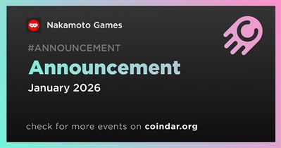 Nakamoto Games to Make Announcement in January