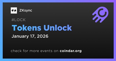 3.16% of ZK Tokens Will Be Unlocked on January 17