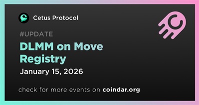 Cetus DLMM Becomes Available on Move Registry