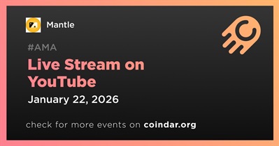 Mantle to Hold Live Stream on YouTube on January 22