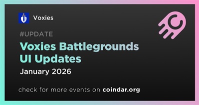 Voxies to Release Voxies Battlegrounds UI Updates in January