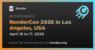 Render to Participate in RenderCon 2026 in Los Angeles on April 16th
