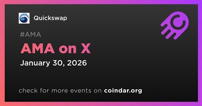 Quickswap to Hold AMA on X on January 30