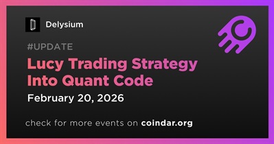 Delysium to Convert Lucy Trading Strategy Into Quant Code on February 20